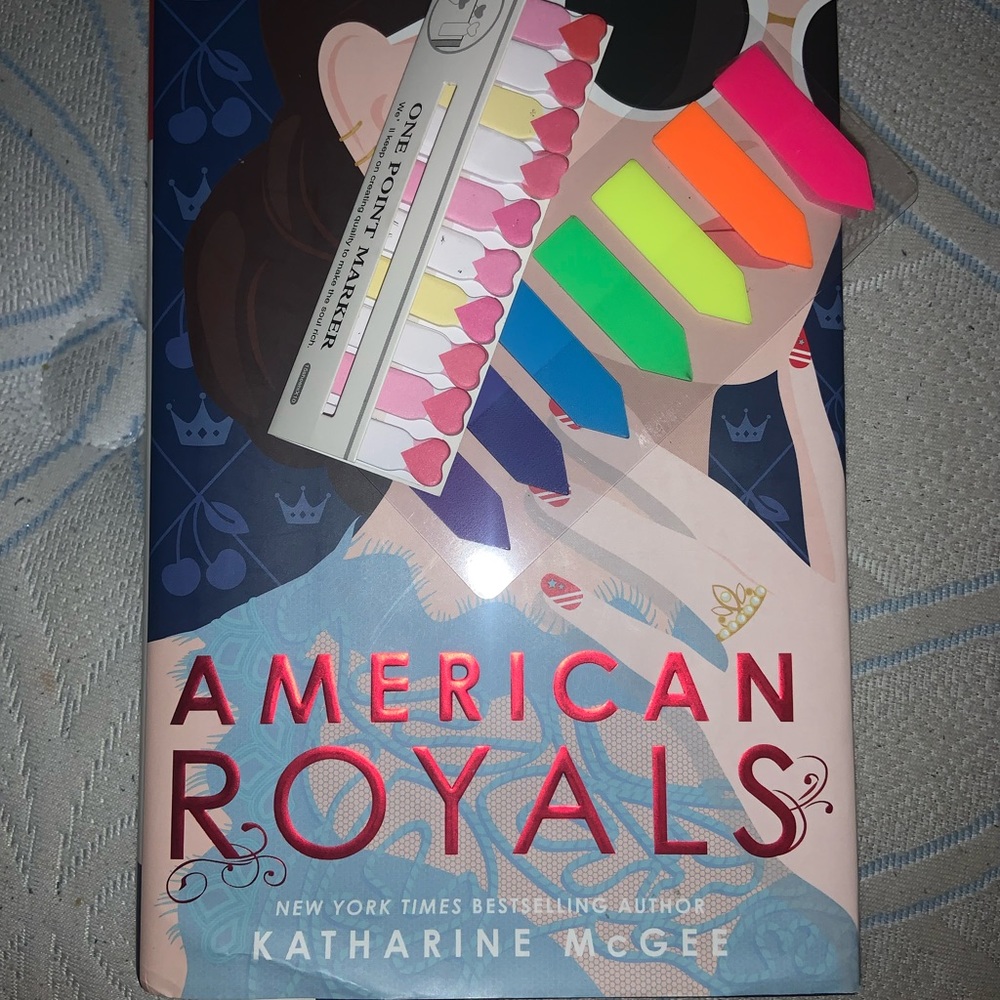 american royals with 2 book tags